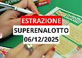 Estrazione Superenalotto: ecco i numeri vincenti di sabato 6 dicembre